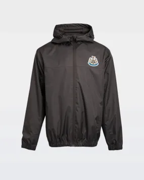 Newcastle United Men's Charcoal Terrace Shower Jacket Soft Texture Teflon coating