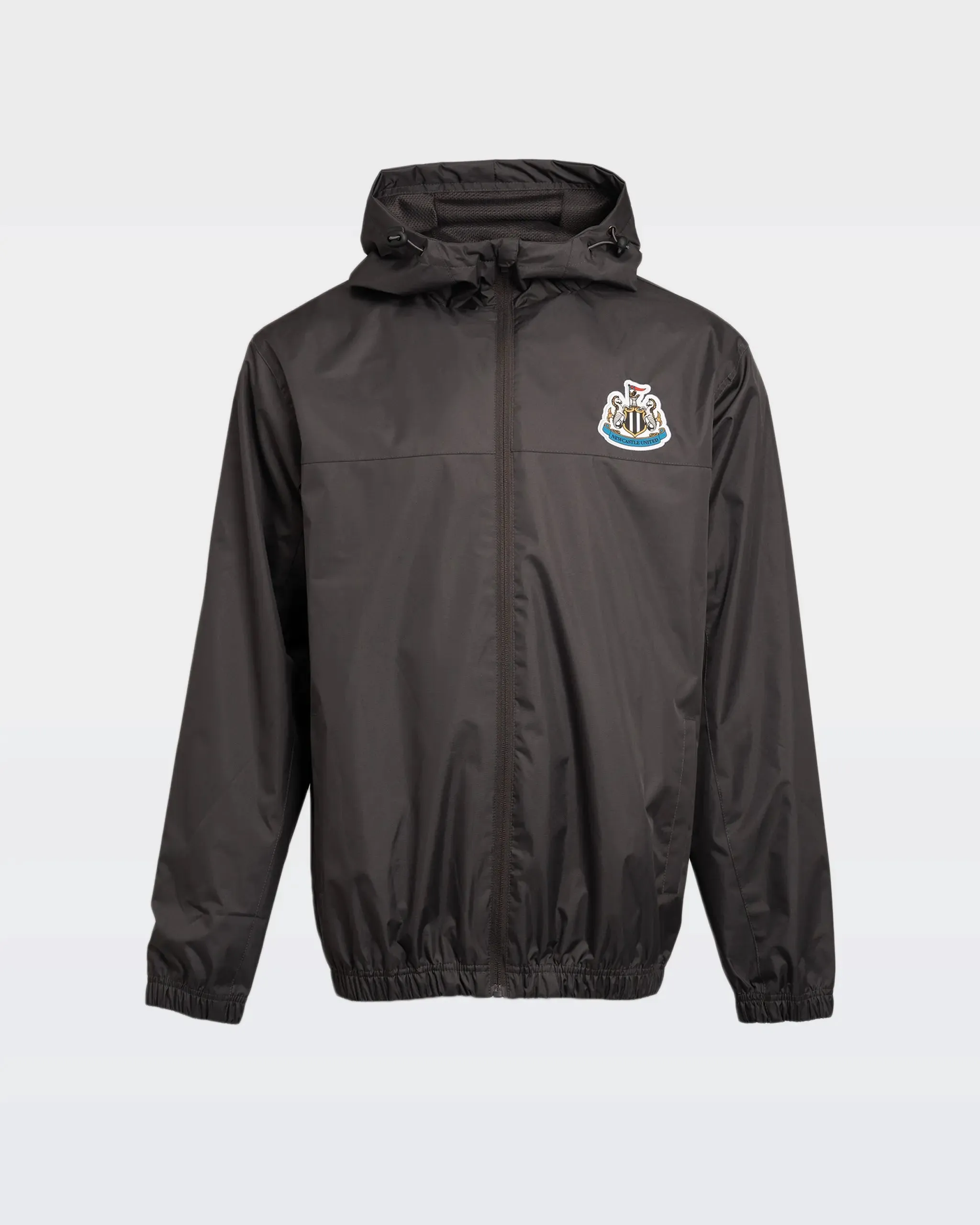 Newcastle United Men's Charcoal Terrace Shower Jacket Soft Texture Teflon coating