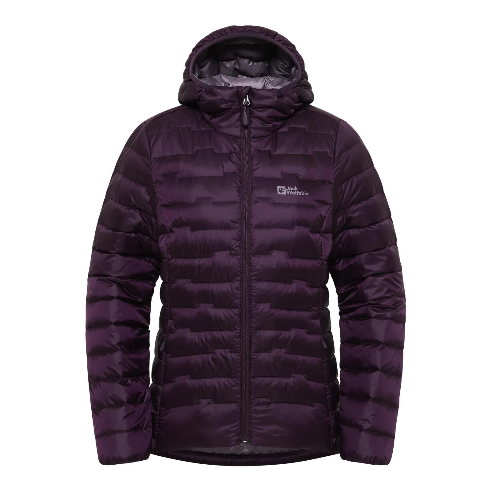 Noise Reduciting Fabric Jack Wolfskin Womens Passamani Packable Padded Jacket