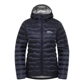 Jack Wolfskin Womens Passamani Packable Padded Jacket Casual Fit Silhouette Seamless Technology