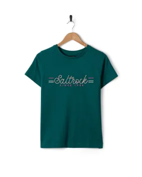 Active Fit High-Quality Fabric Links - Womens Short Sleeve T-Shirt - Teal