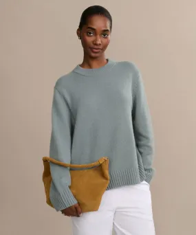 Cashmere Oversized Crewneck Lightweight Comfort Effortless Comfort Fit