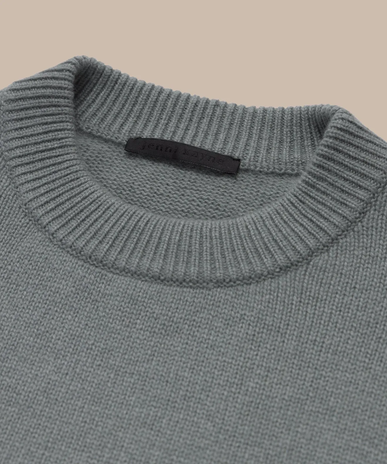 Soft Touch Chunky Yarn Cashmere Oversized Crewneck