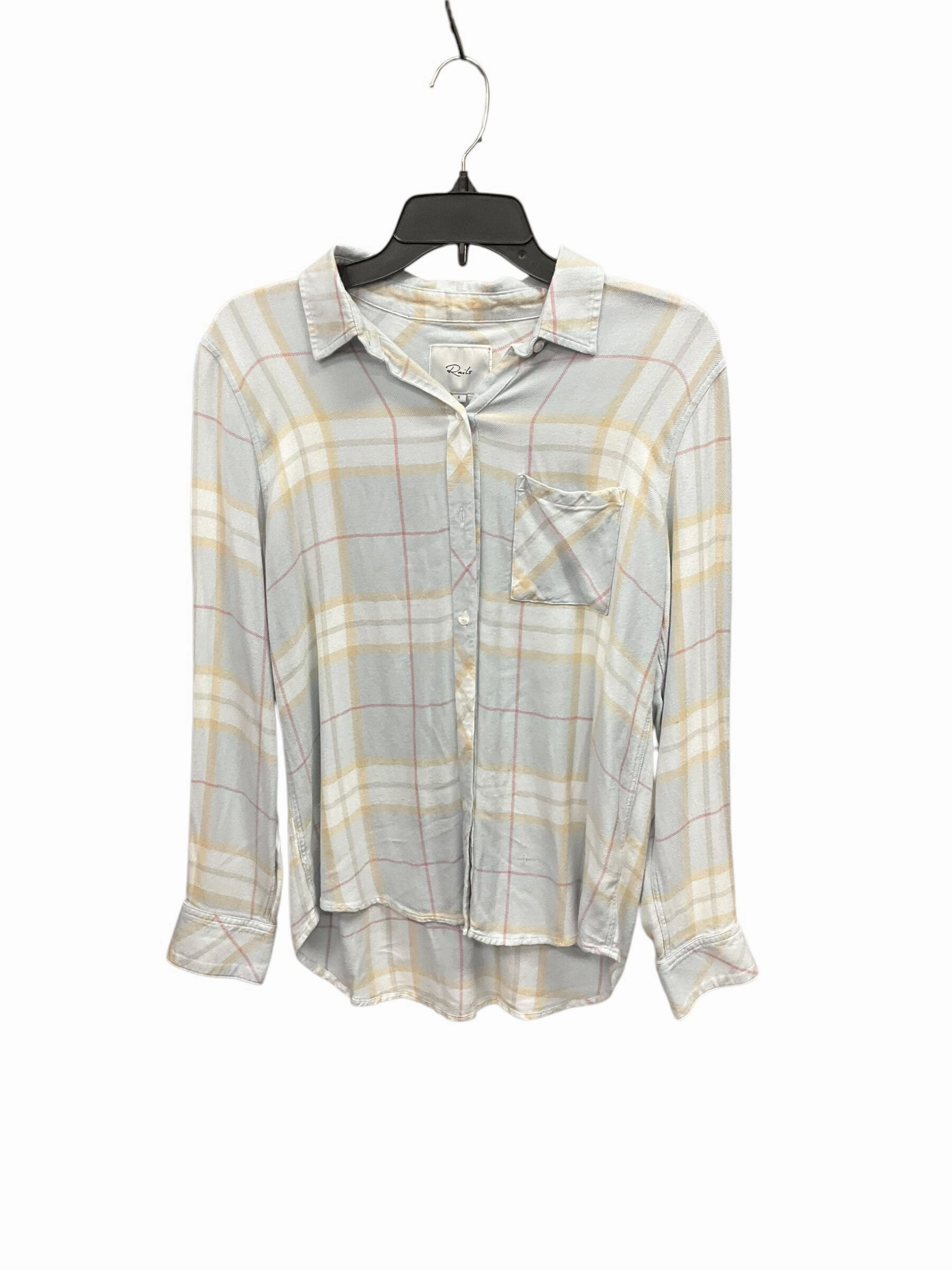 LightweightLayeredFabric Blouse Long Sleeve By Rails  Size: S