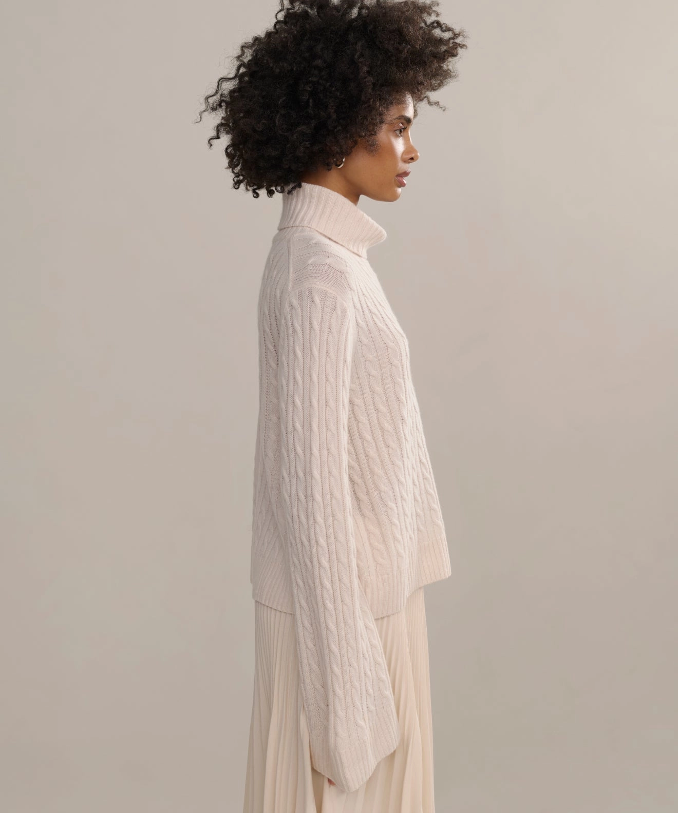 Chill Layer Winter Perfection Cable Nell Turtleneck