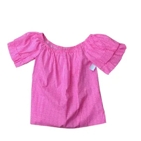 easy to pair Low Impact Dye Top Ss Designer By Lilly Pulitzer In Pink, Size:L