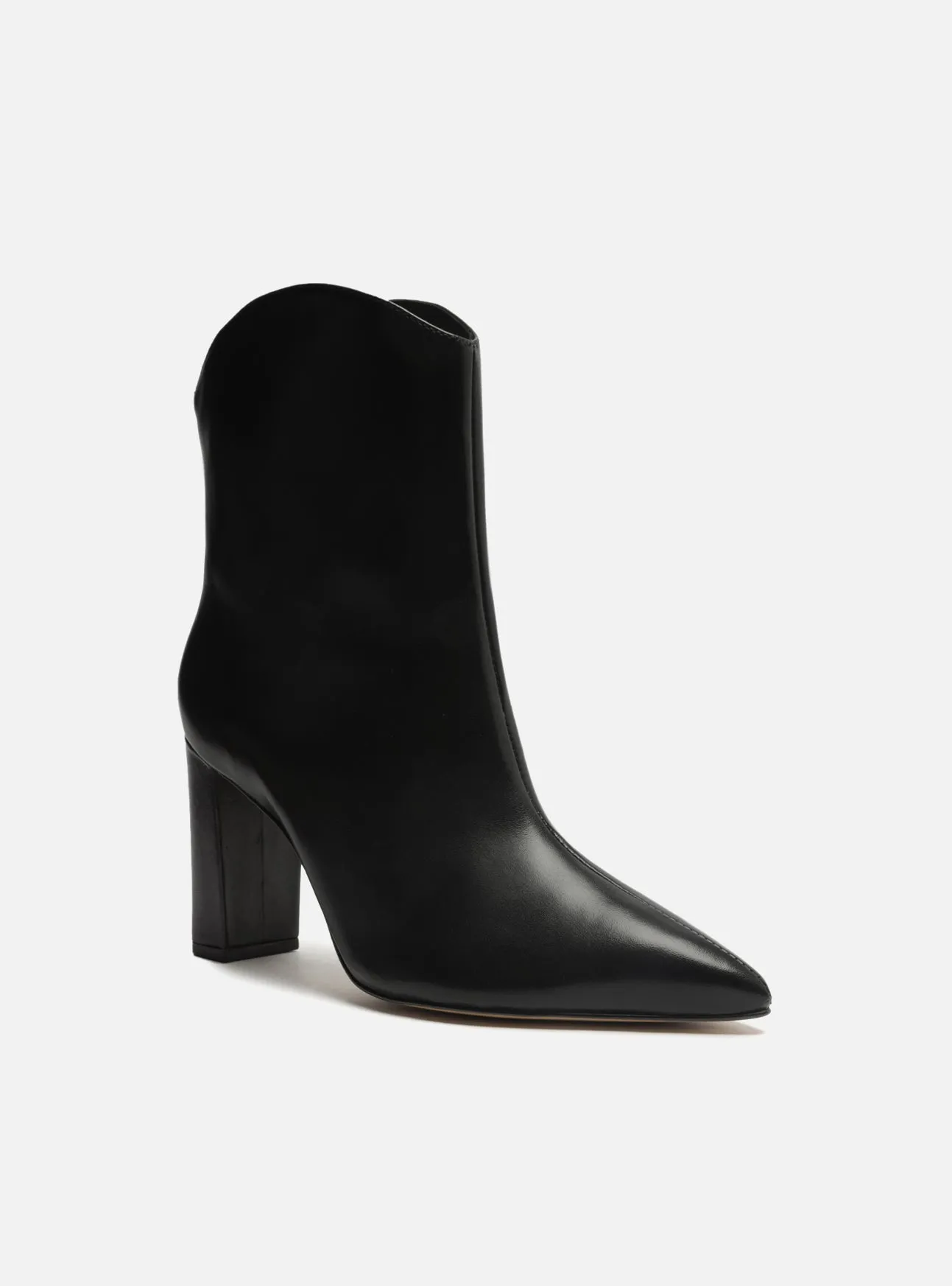 Ellie Leather  Block Boot Premium Protection