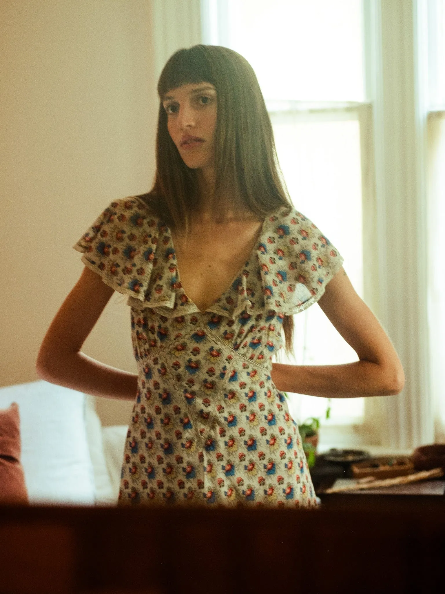 Eloise Dress in Cottage Everyday Look Bold Touches