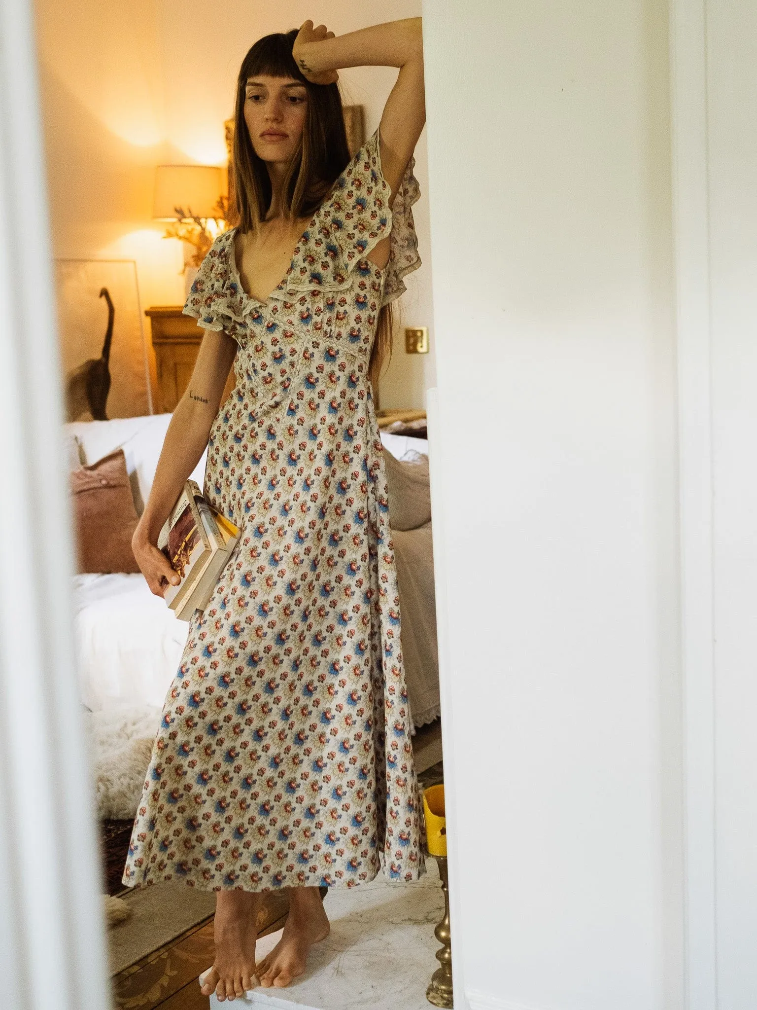 Eloise Dress in Cottage Chic Spirit Romance Glow