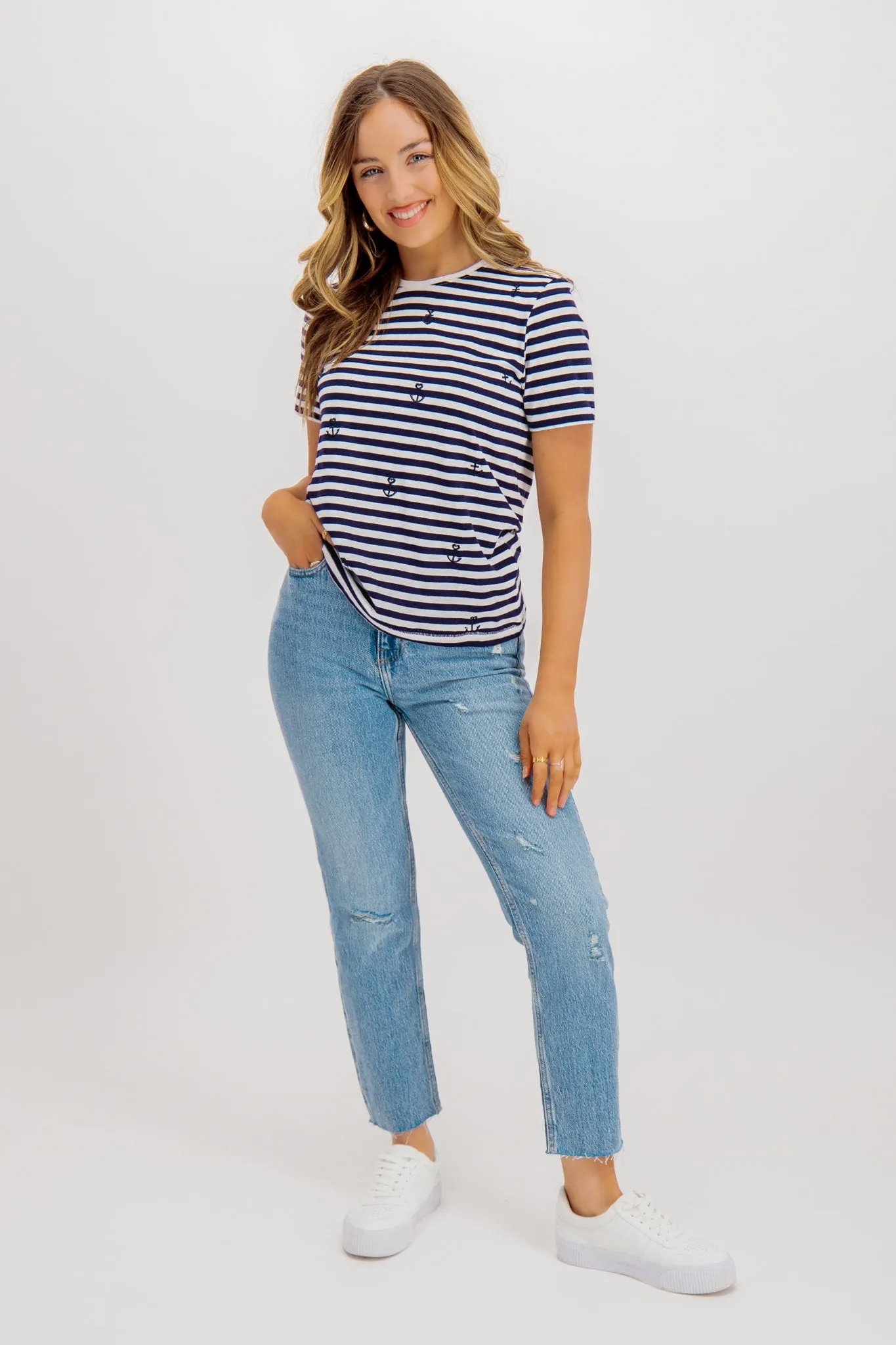 Emily Light Denim Blue Jeans Multi-Purpose Wear HeatRegulatingLining