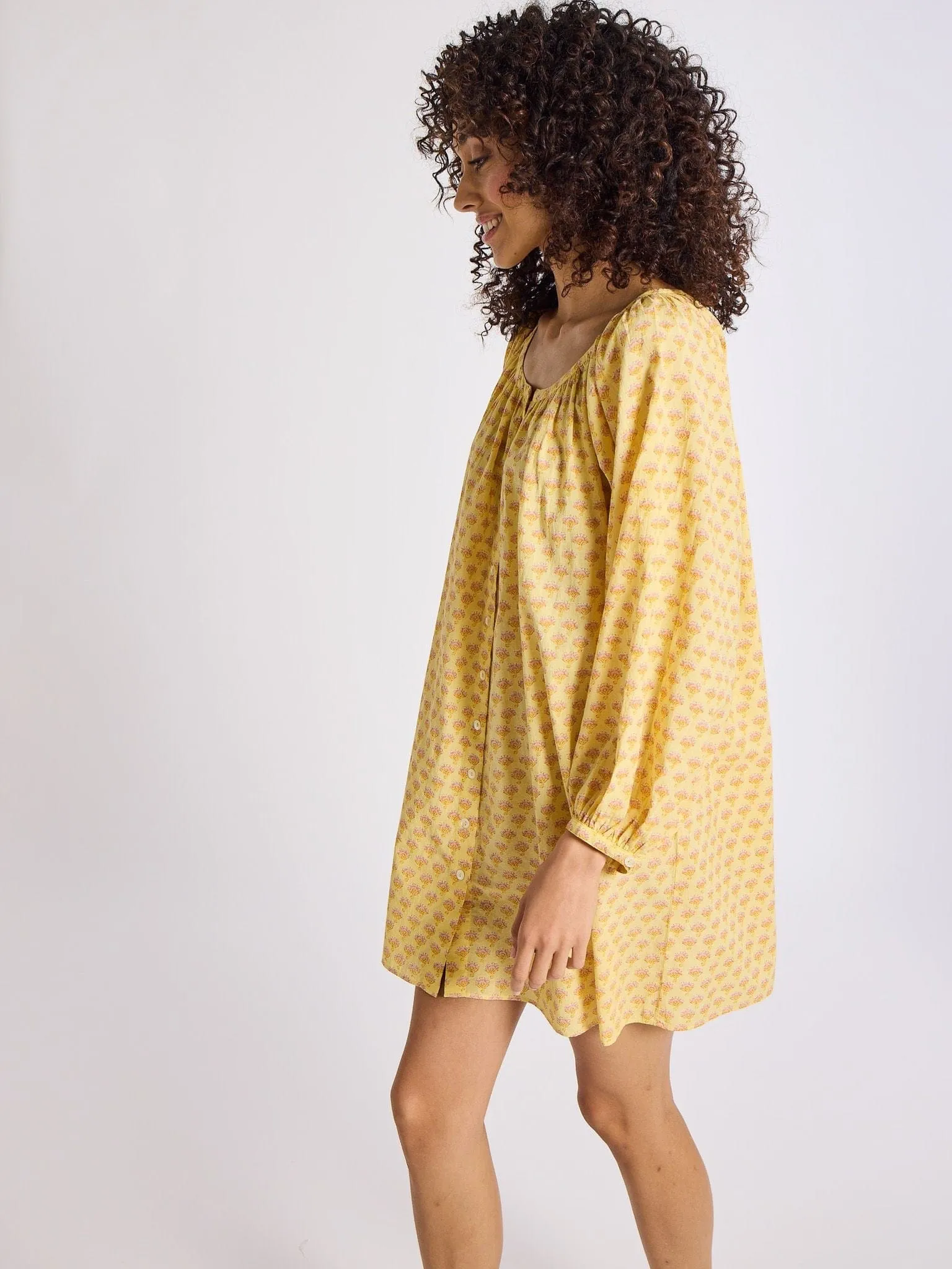 Cool Fabric Emma Dress in Buttercup