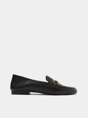 Emma Leather Loafer Island Mood Pot Path