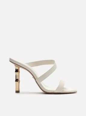 Brooke Leather Stiletto Sandal Stylish Footwear