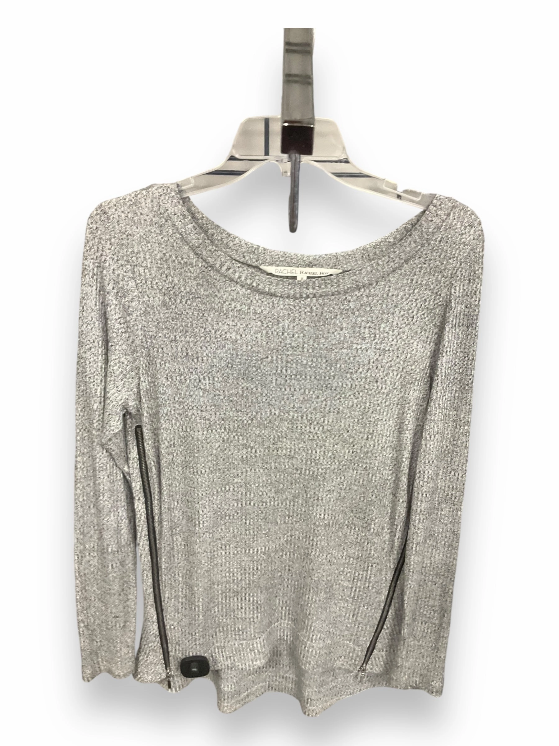 Top Long Sleeve By Rachel Roy In Grey, Size: M Relaxed Top
