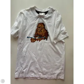 Top Short Sleeve Designer By Coach In White, Size: S Relaxed Style