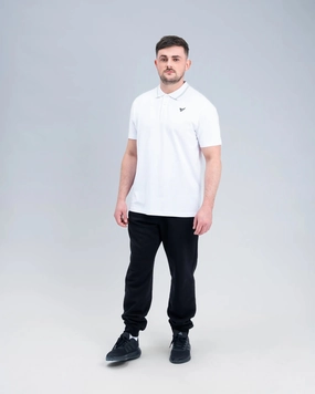 Summer Staple light layering Newcastle United White Tipped Polo Shirt