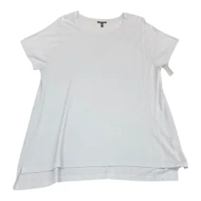 Top Ss Designer By Eileen Fisher In Blue, Size:2X proper length Everyday Look