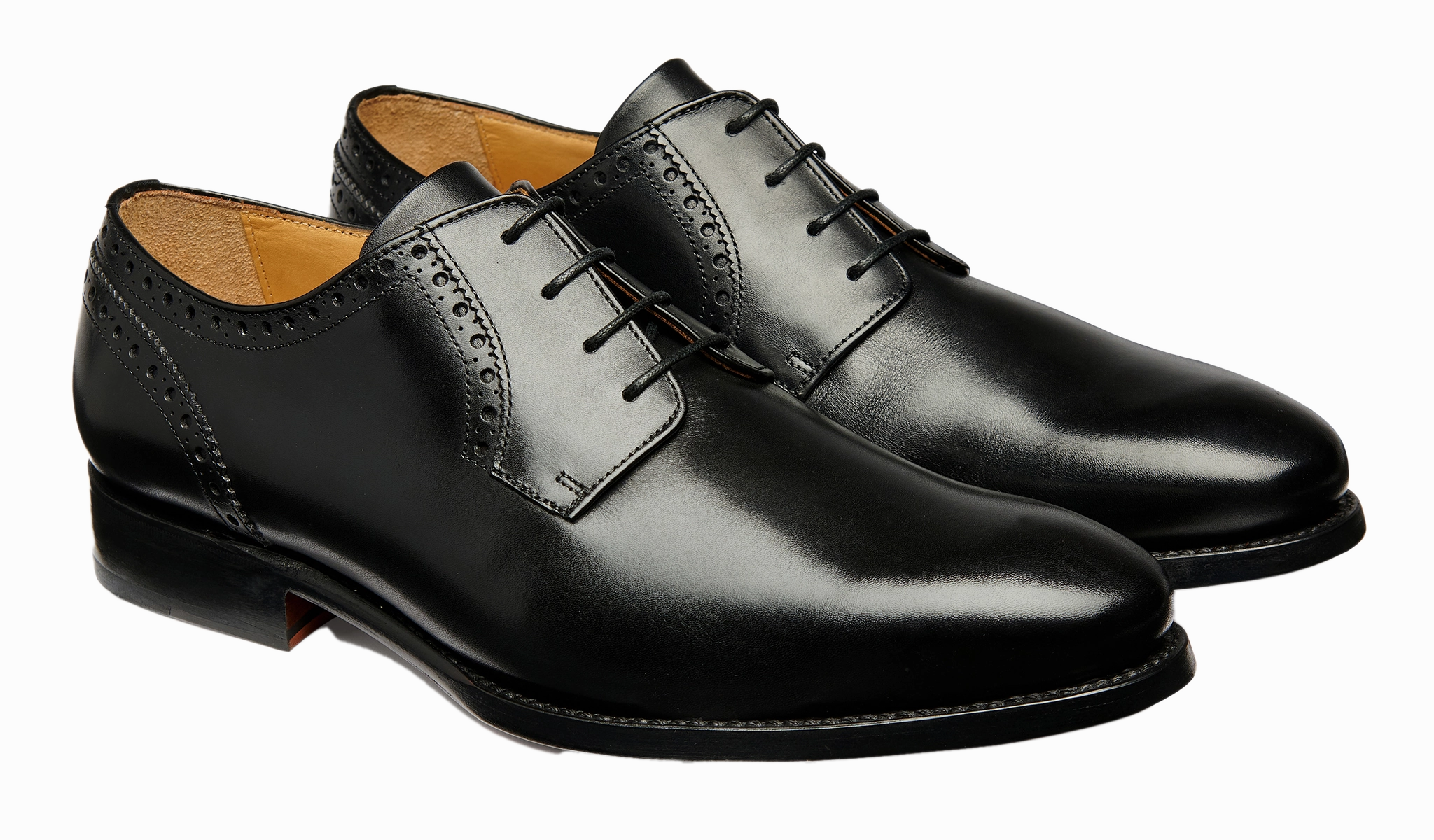 Durable Daily Wear Elastic Fit Morriston - Black Calf