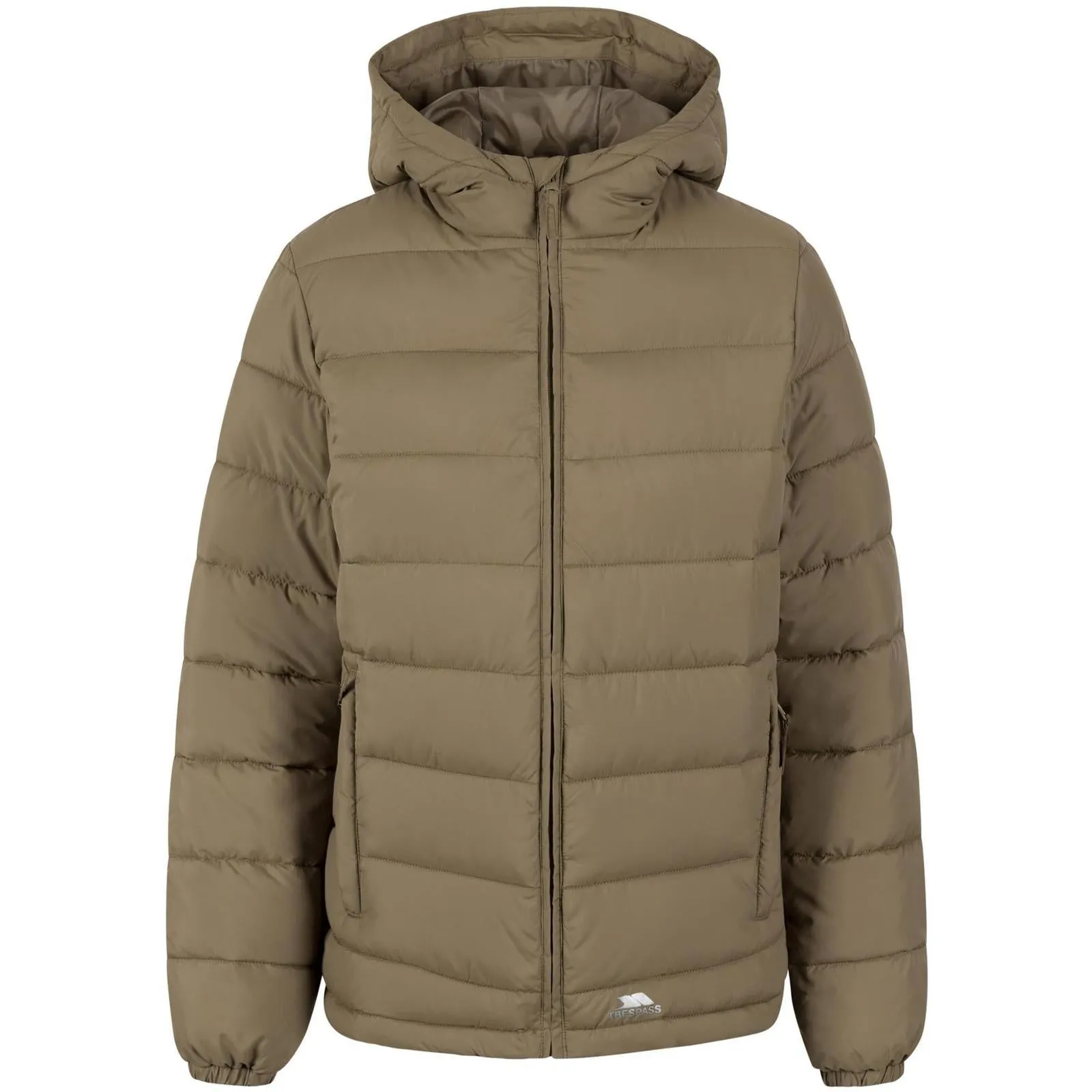 Trespass Womens Elegant Padded Jacket Light Travel Piece Elasticized Waist