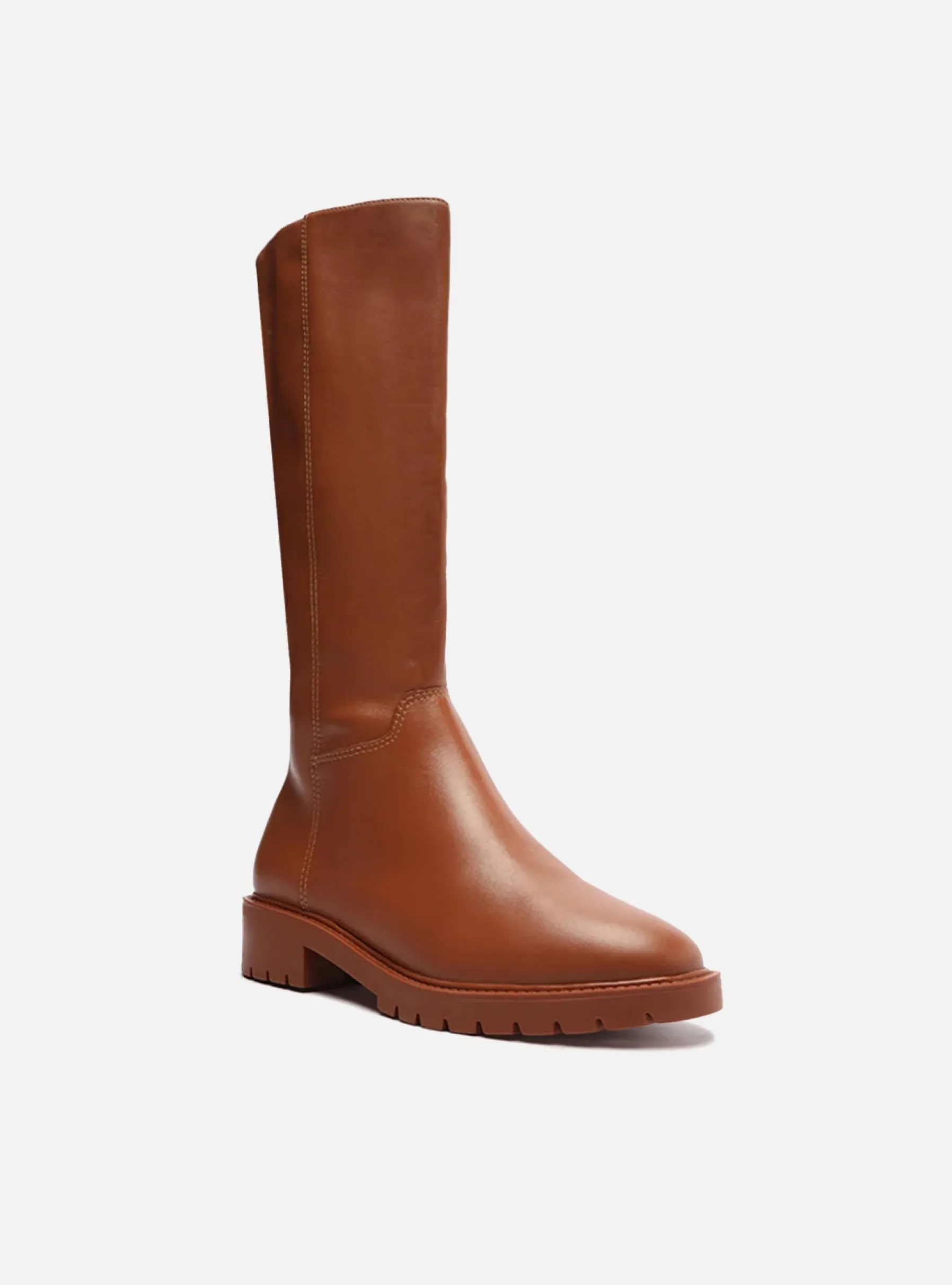 Wrinkle Resistant Flexible Frame All Day Worker Hana Leather Boot