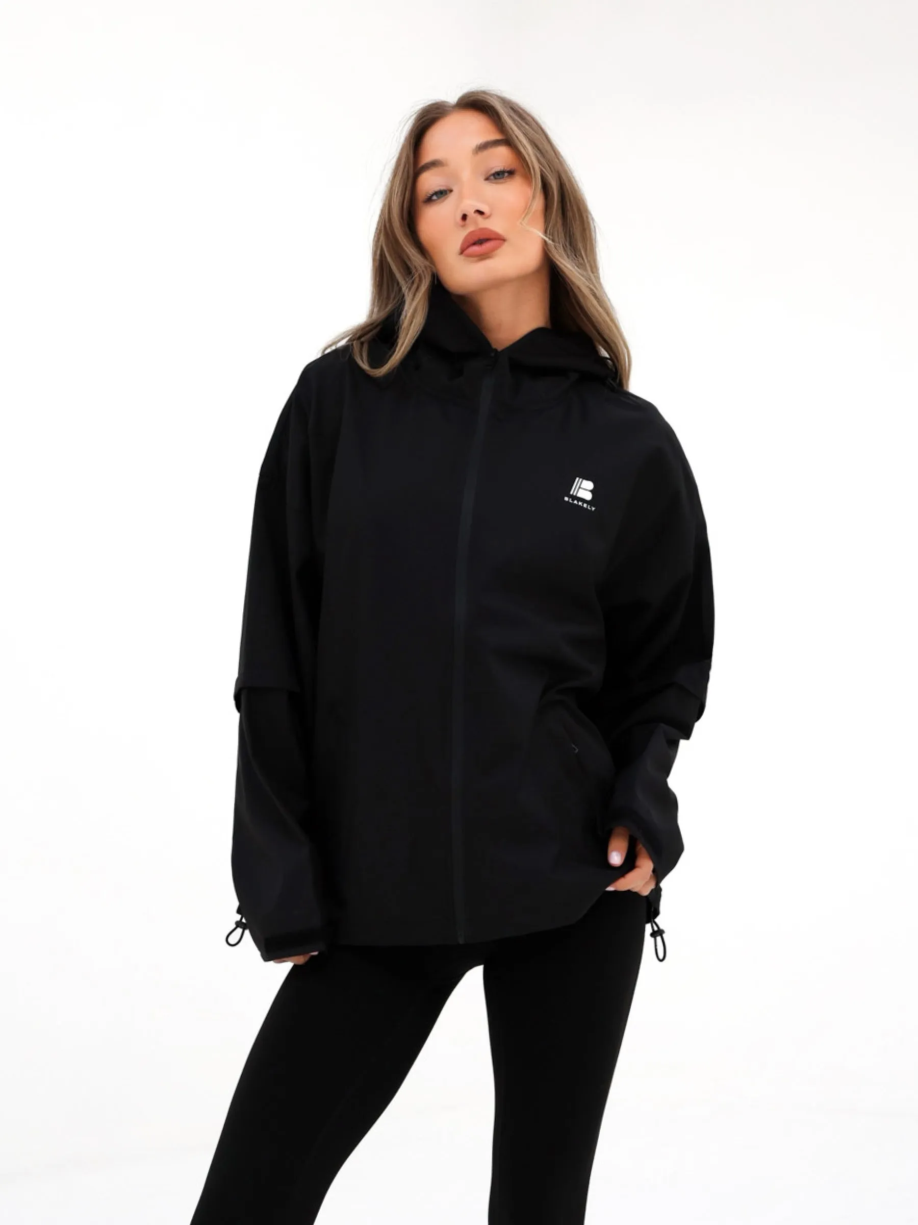 Apex Tech Jacket - Black AllPurposeFastening Lightweight Insulation Technology