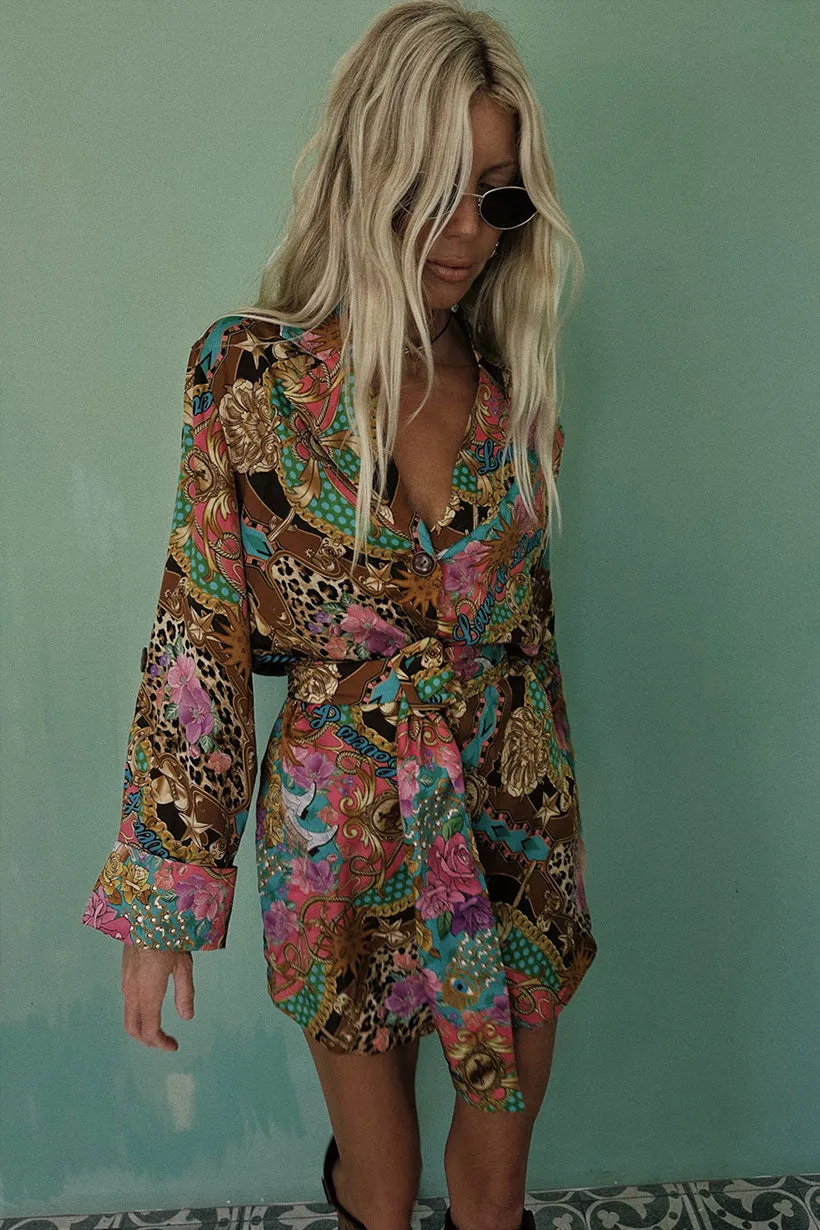 High Cut Lovers & Dreamers Blazer Dress