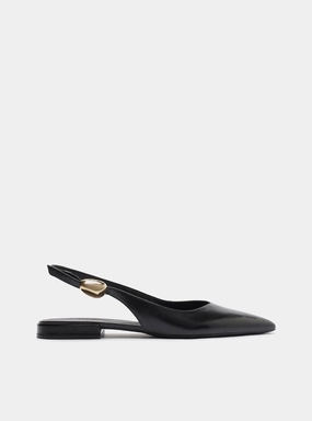 River Path Smooth Soles Farrah Ballet Leather Flat