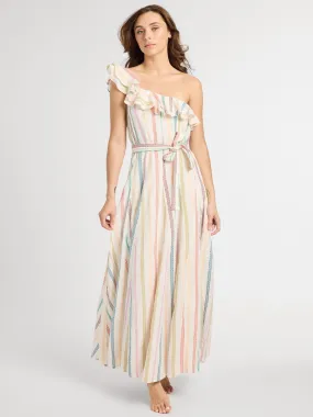 All Time Casual Tones Yvonne Dress in Mallorca Stripe