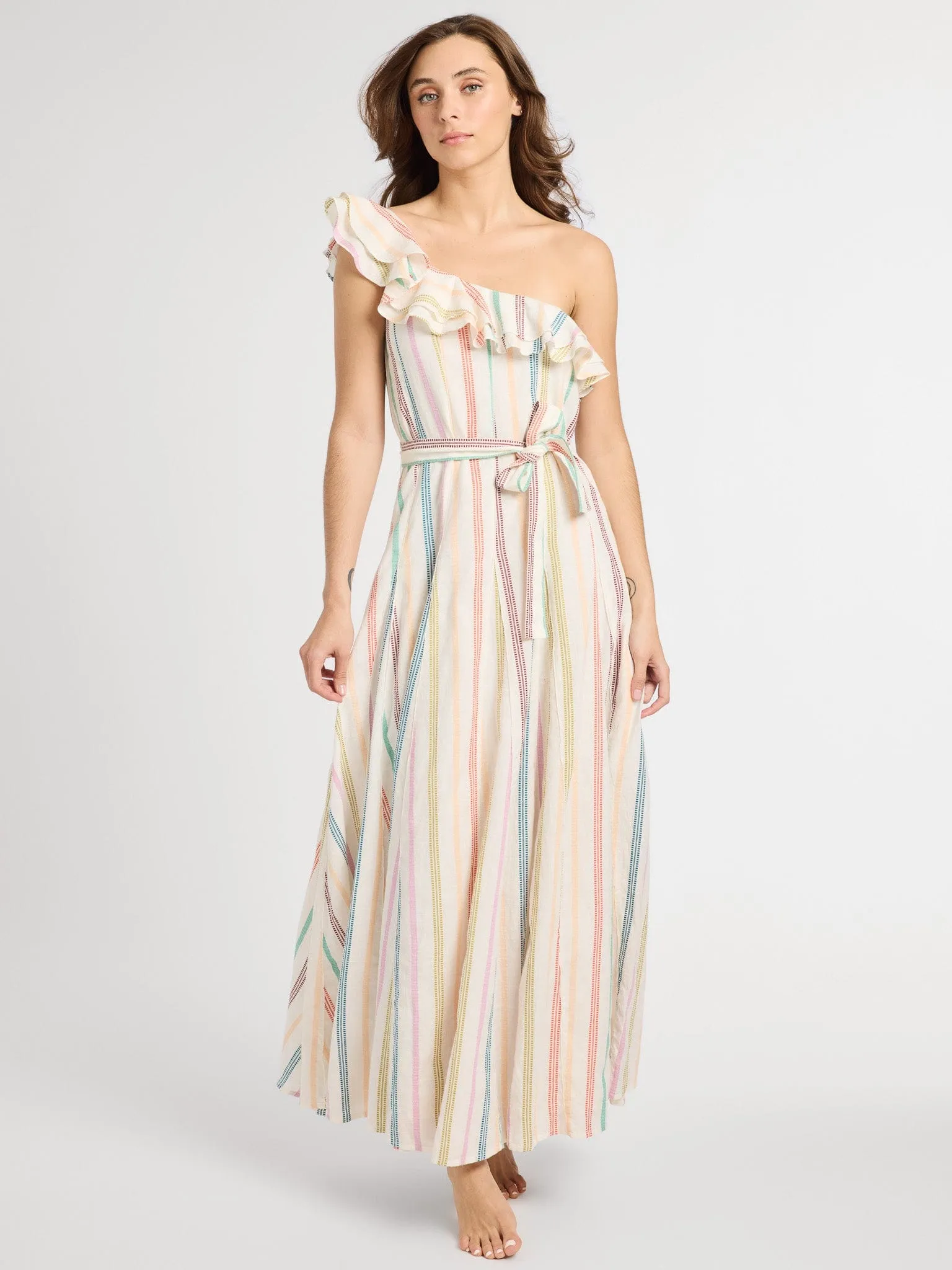 All Time Casual Tones Yvonne Dress in Mallorca Stripe