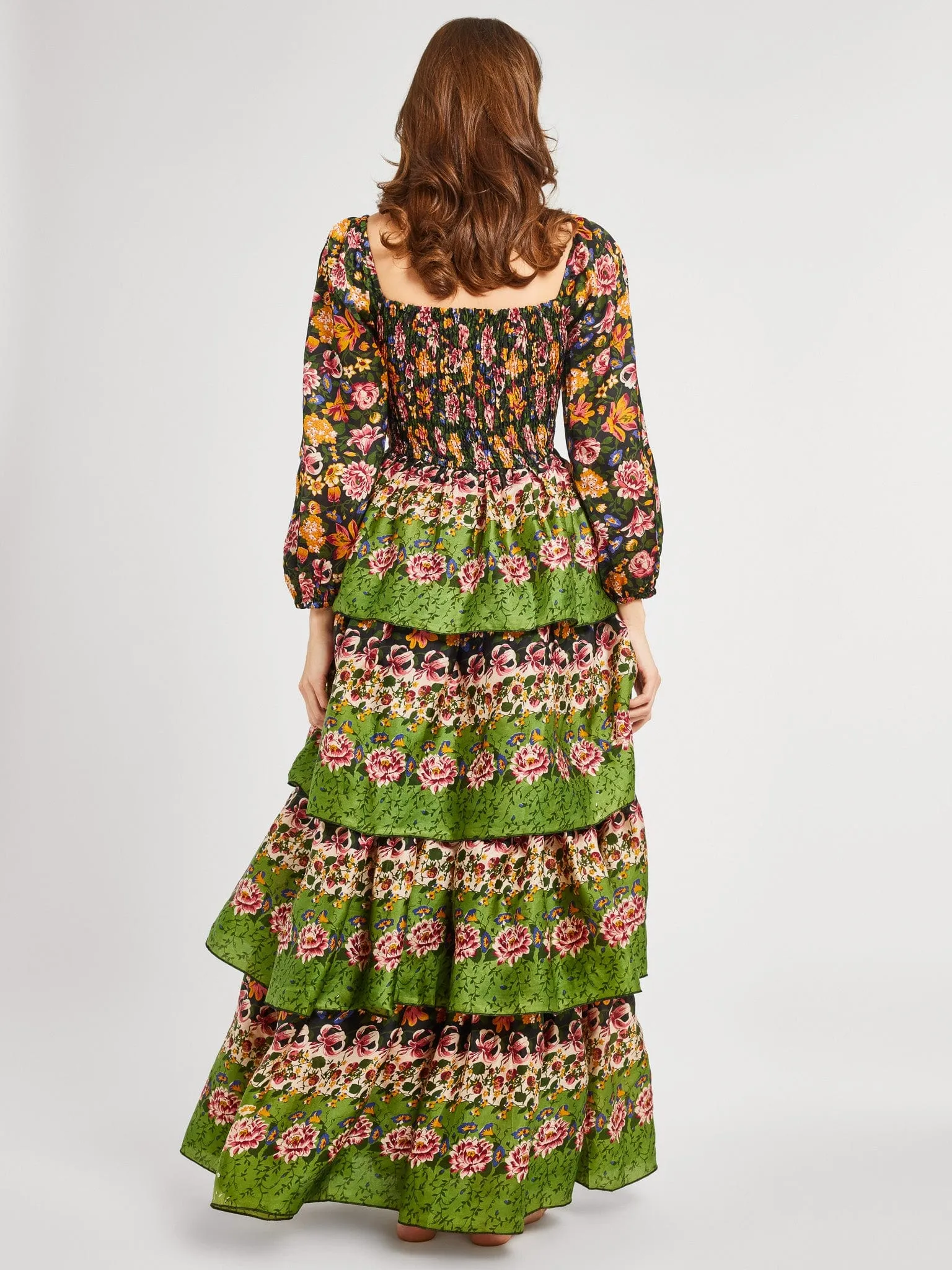 Effortless Layer Wear Happy Glow Antonia Dress in Secret Garden