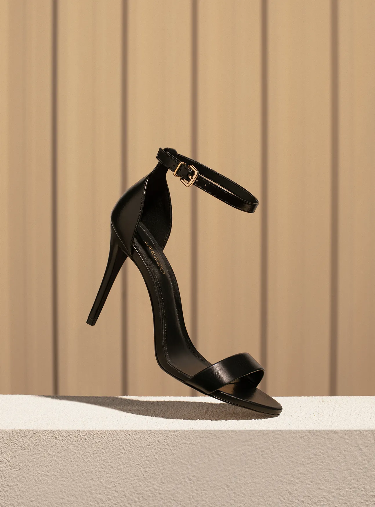 Cool Touch Fit All Isabelli  Leather Stiletto Sandal