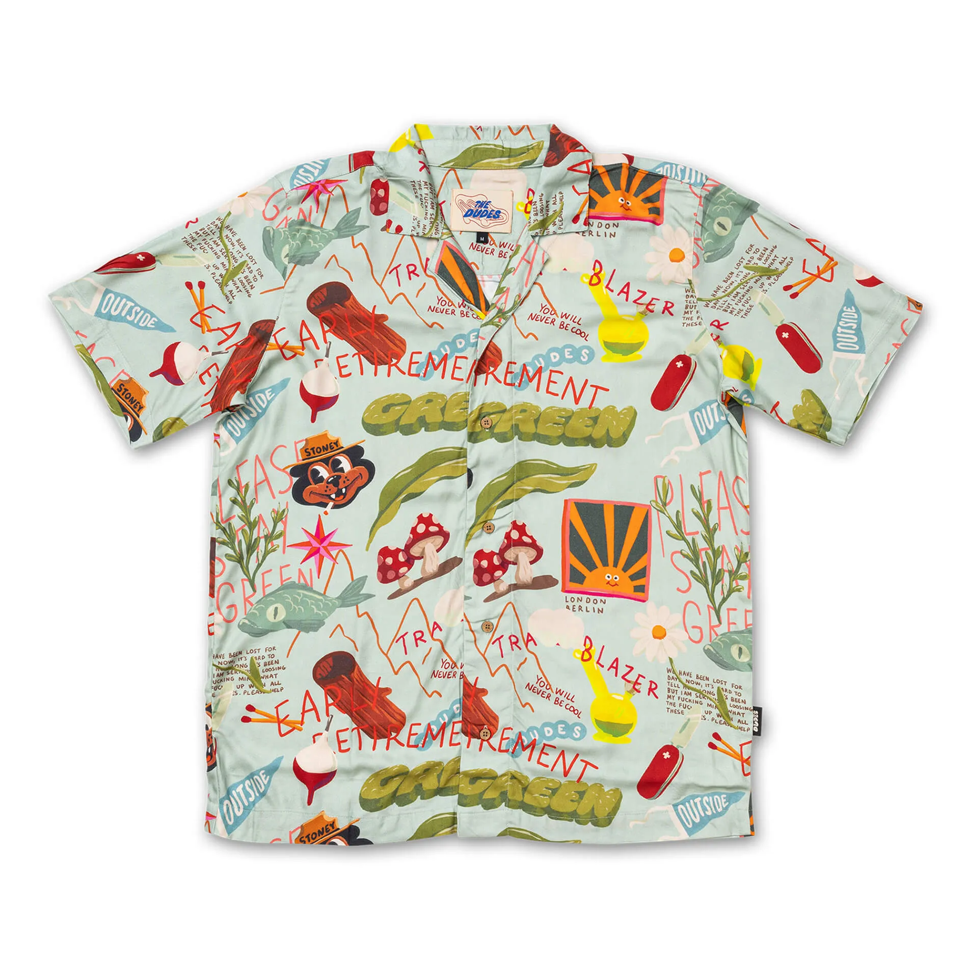 Treasure Trail Pistachio Multi Pocket Design Mature appeal