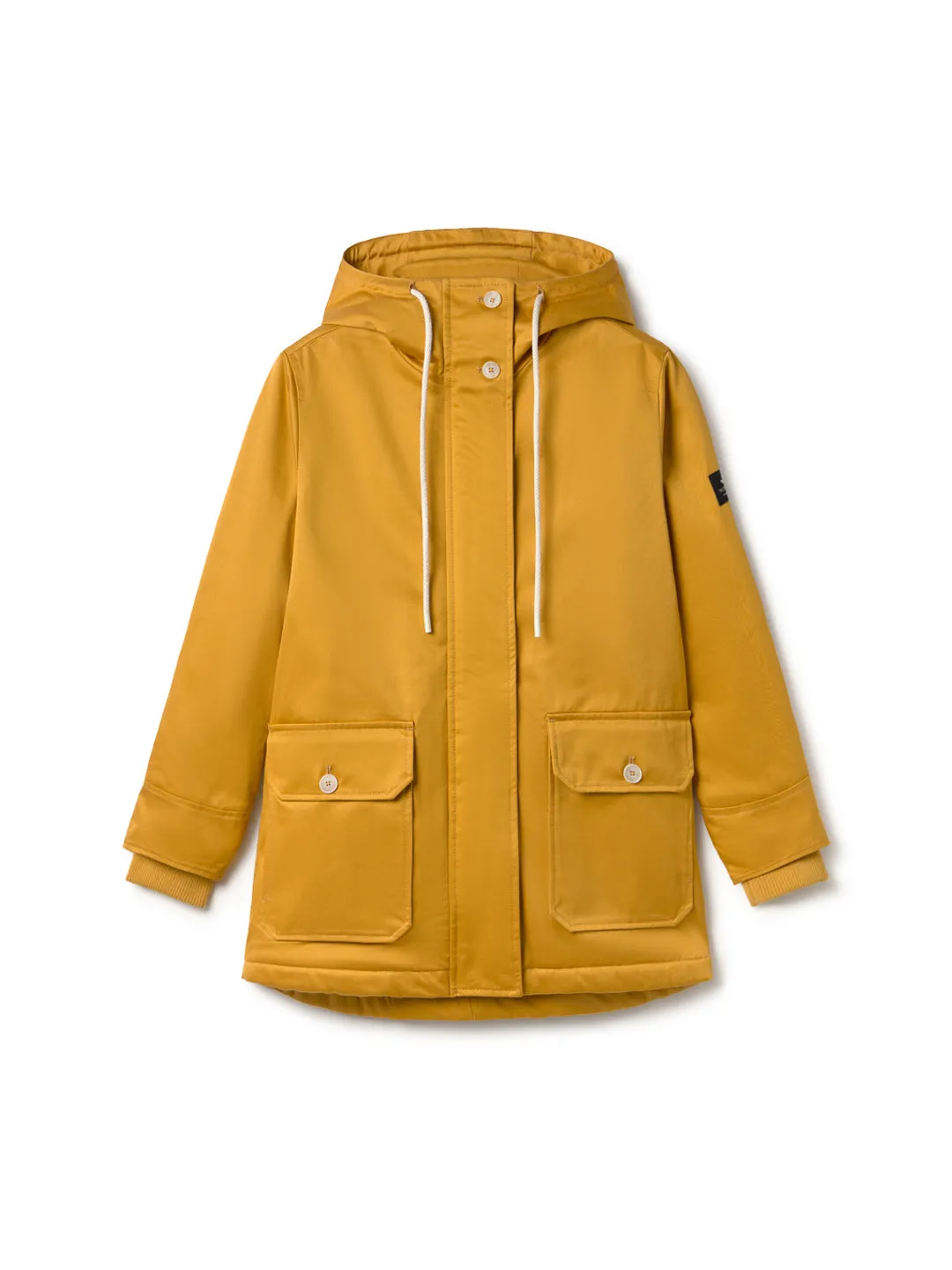 Reinforced Collar Structure Hypoallergenic Fibers Sandymount - Mustard