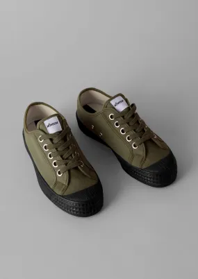 Stacked Heel Durable Outsole Rubber Novesta Star Master Plimsolls | Artichoke