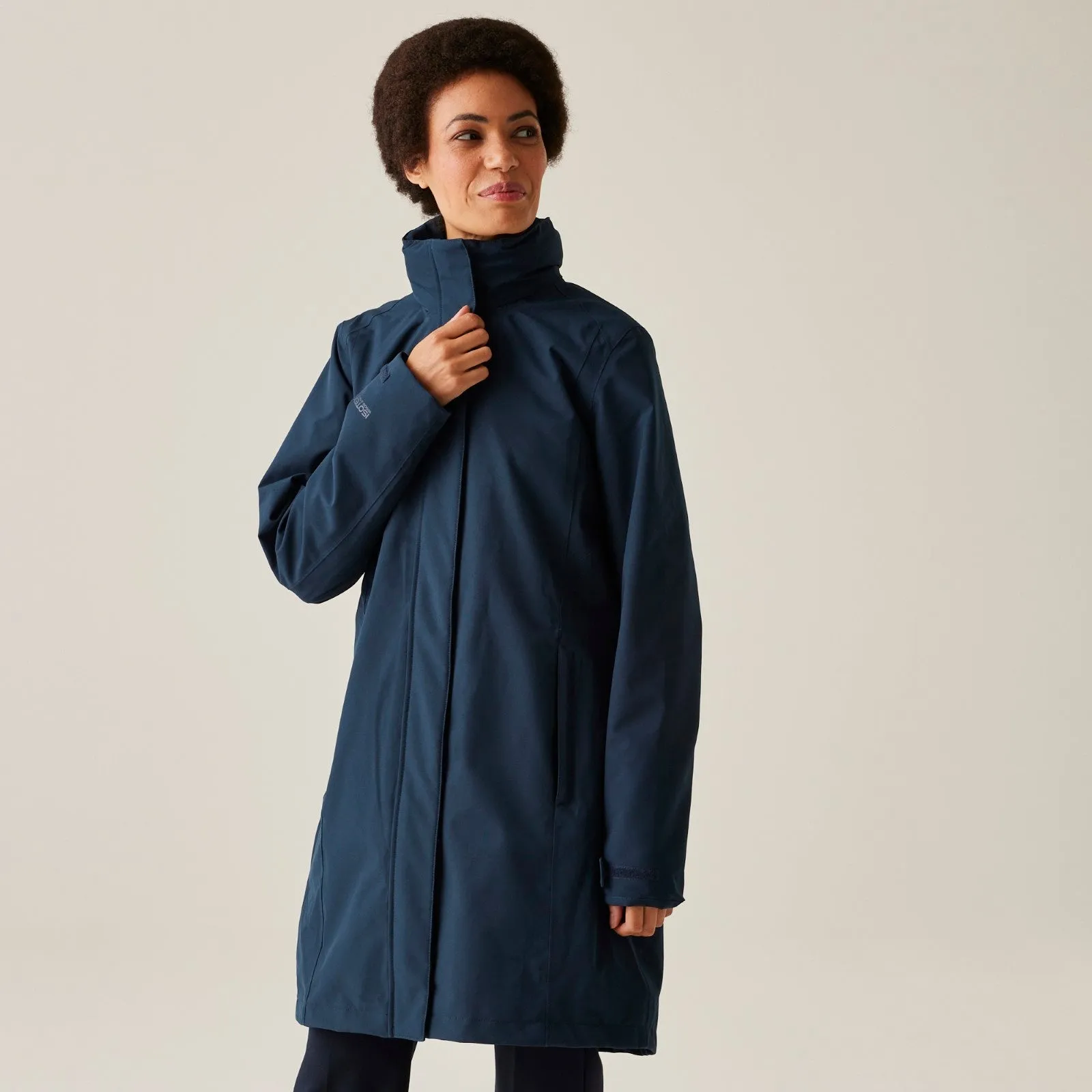Regatta Professional Womens Kingsley Longline 3 in 1 Jacket Universal Fit Framework Chill Look