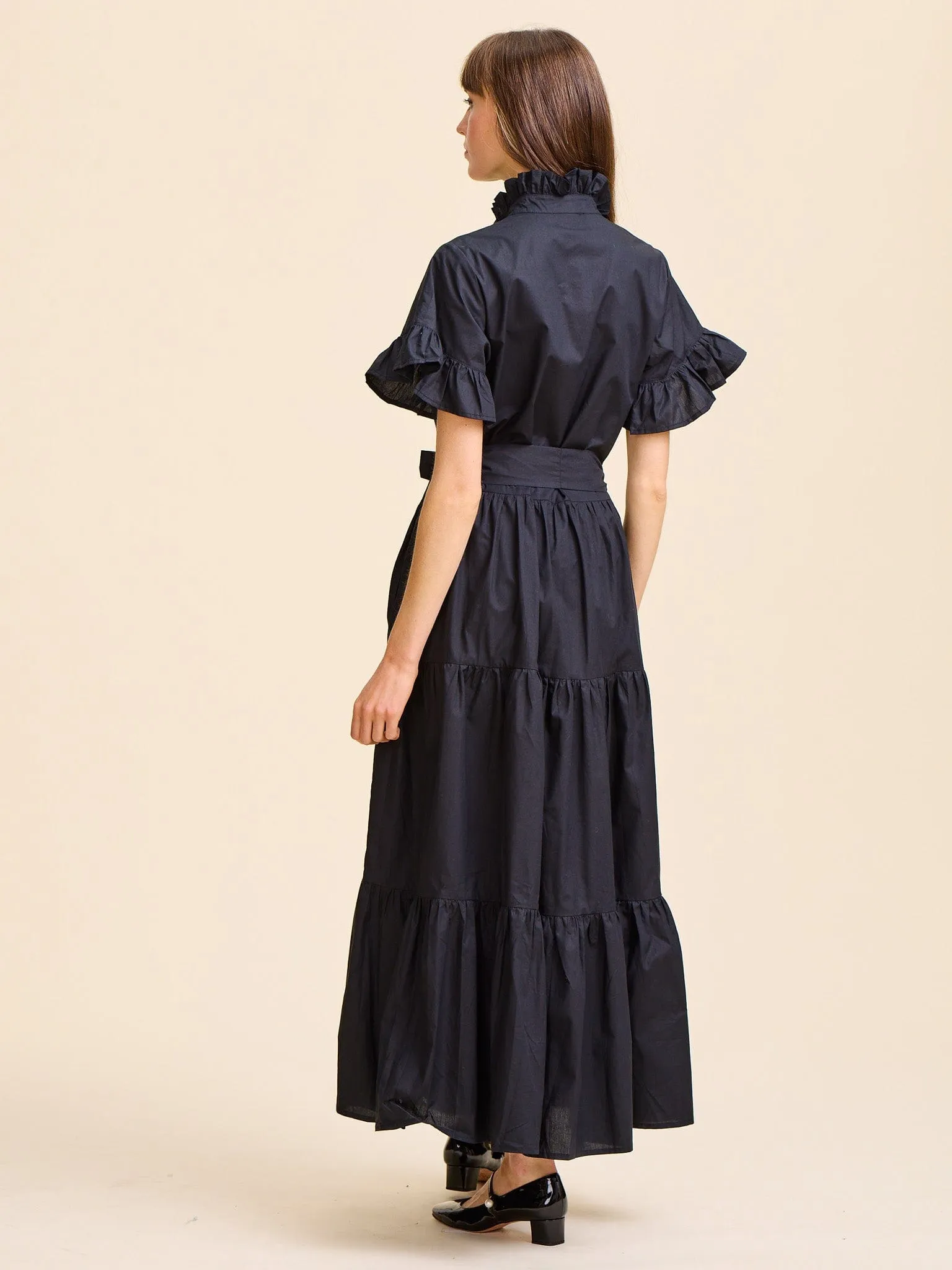 Victoria Dress in Black Timeless and Comfortable