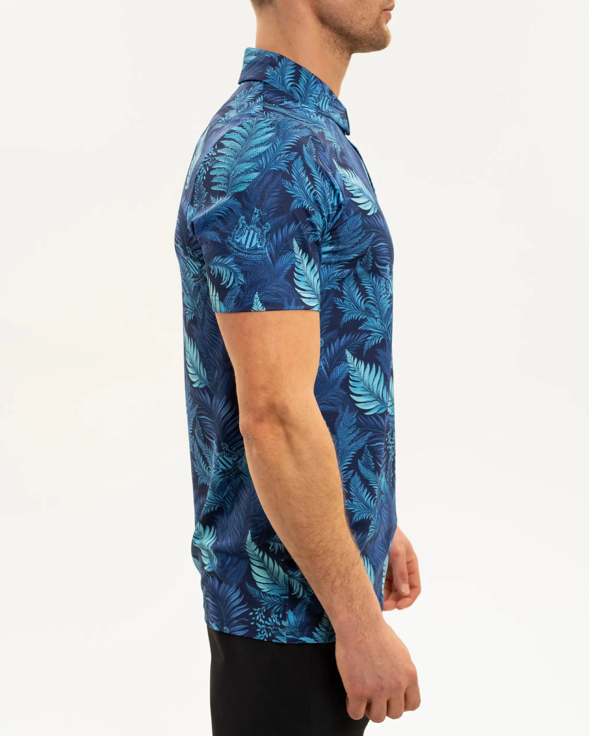 Timeless Wearable Newcastle United Men's Aqua Feather Polo Shirt