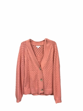 High Neckline Sweater 2pc By Lc Lauren Conrad In Peach, Size: Xl