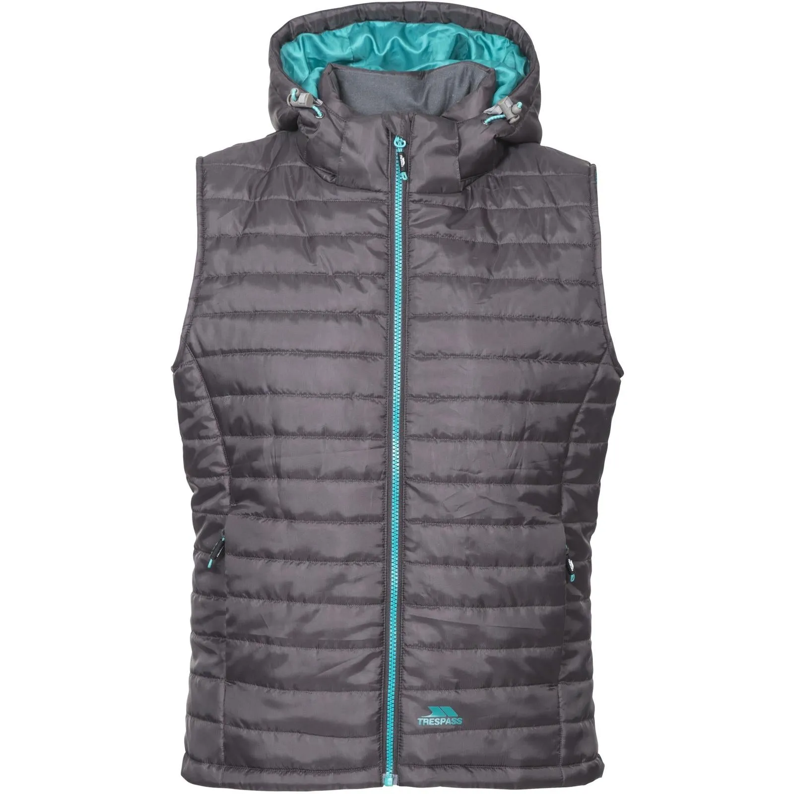 Trespass Womens Aretha Padded Gilet Eco Friendly Recycled Material LowProfile Design