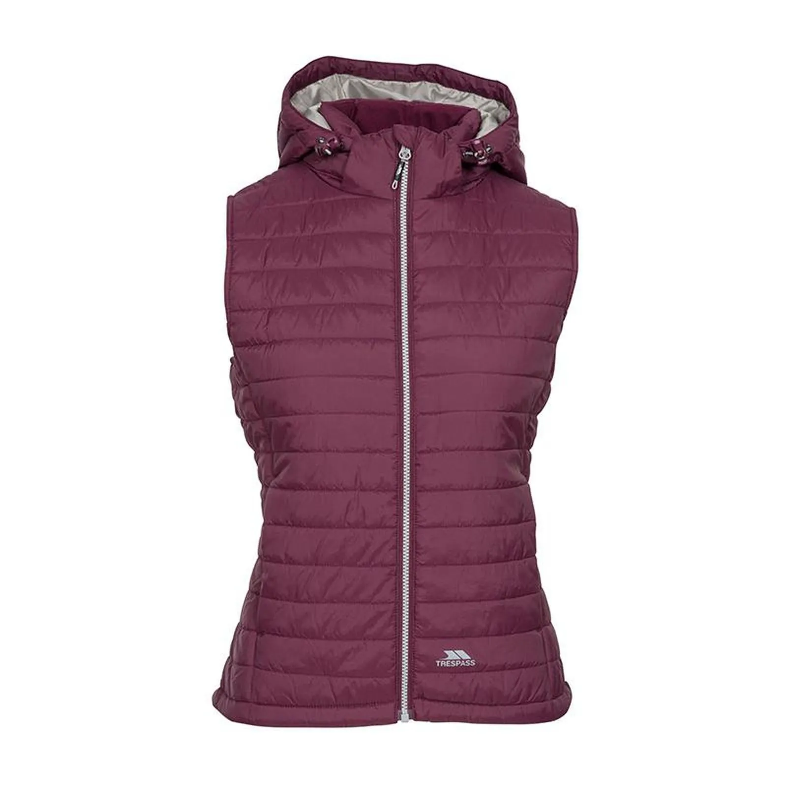 Wrinkle Free Texture Temperature Regulating Tech Trespass Womens Aretha Padded Gilet