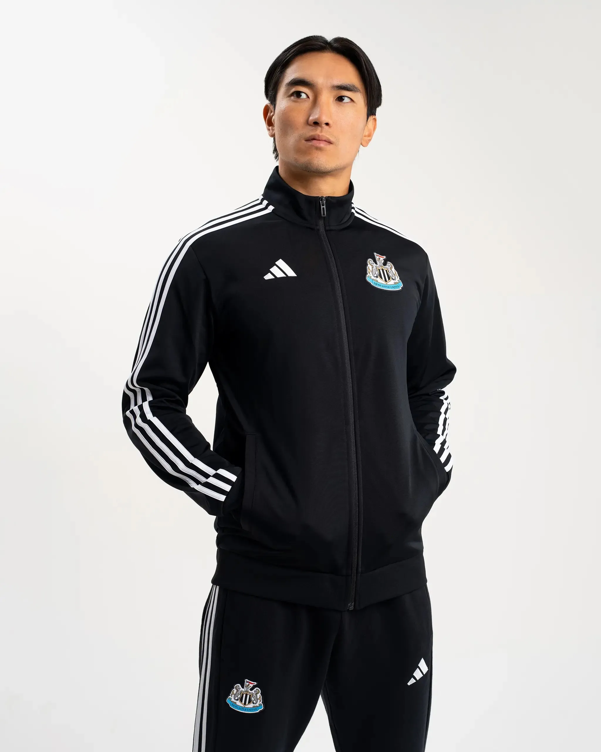 Minimalist Style Newcastle United adidas DNA Tracksuit Top