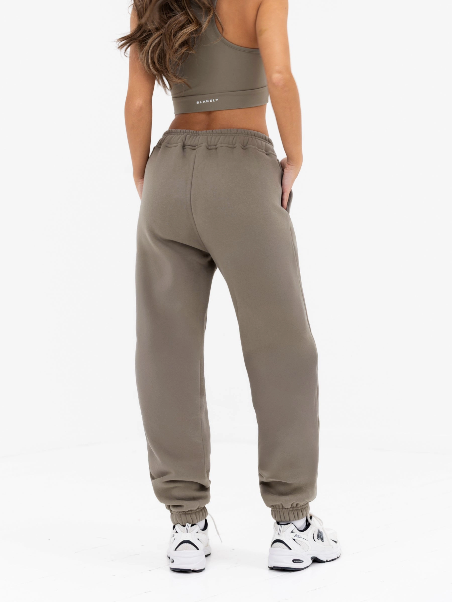 Isabel Sweatpants - Safari Green Casual Edge Eco Friendly Dye