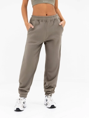 Isabel Sweatpants - Safari Green Low-rise style Premium Quality