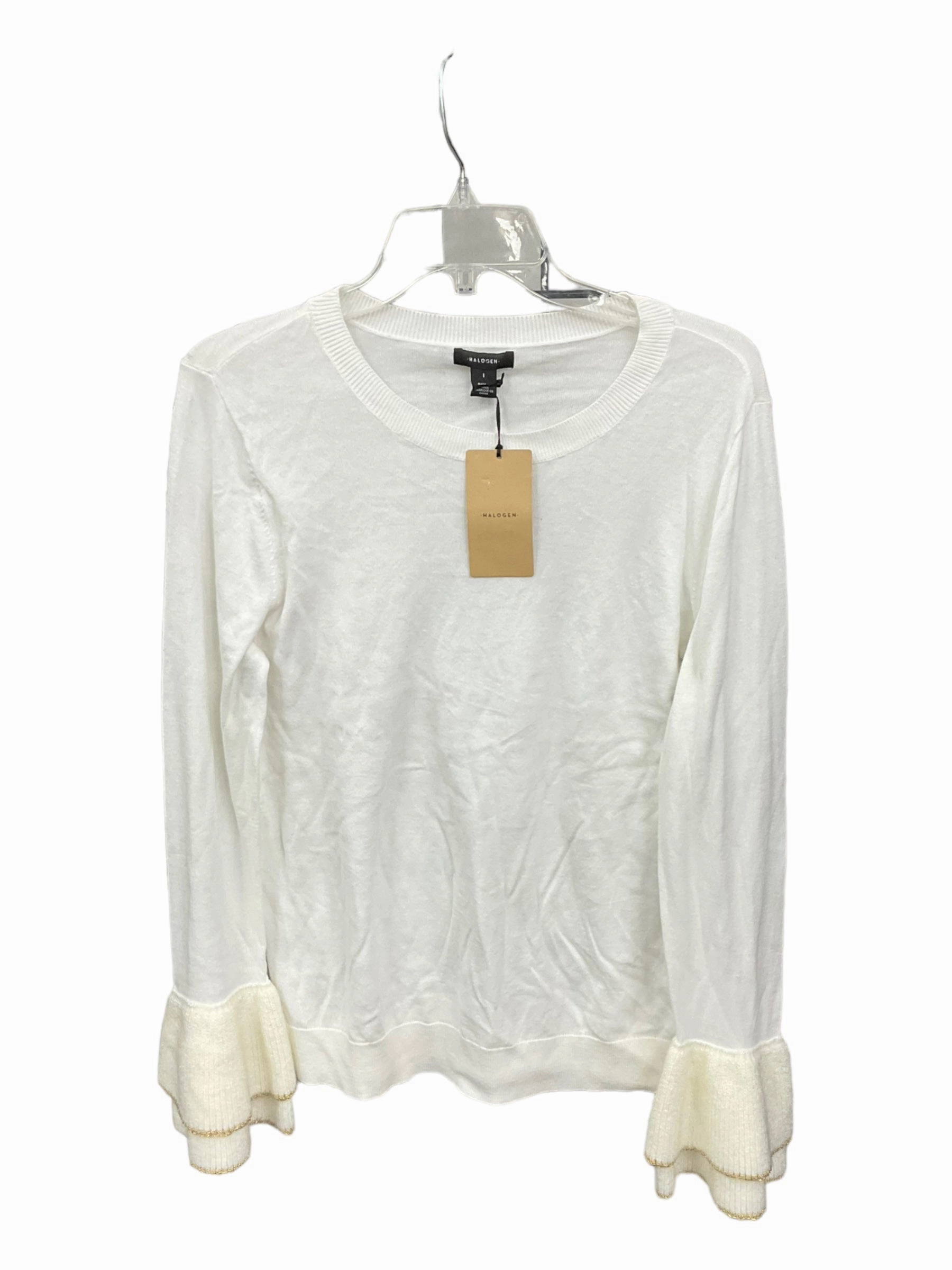 Top Long Sleeve By Halogen  Size: Xs Stretch Fit Engineering Convertible Style