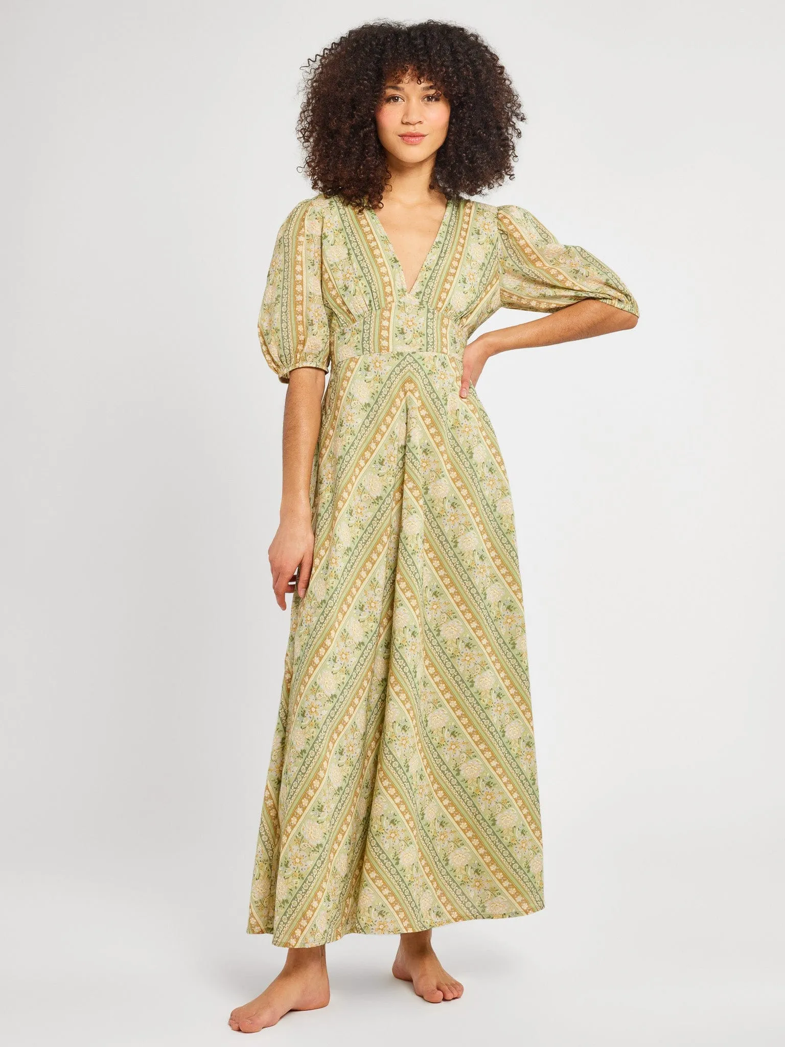 Street Mode Florencia Dress in Cotswold Stripe