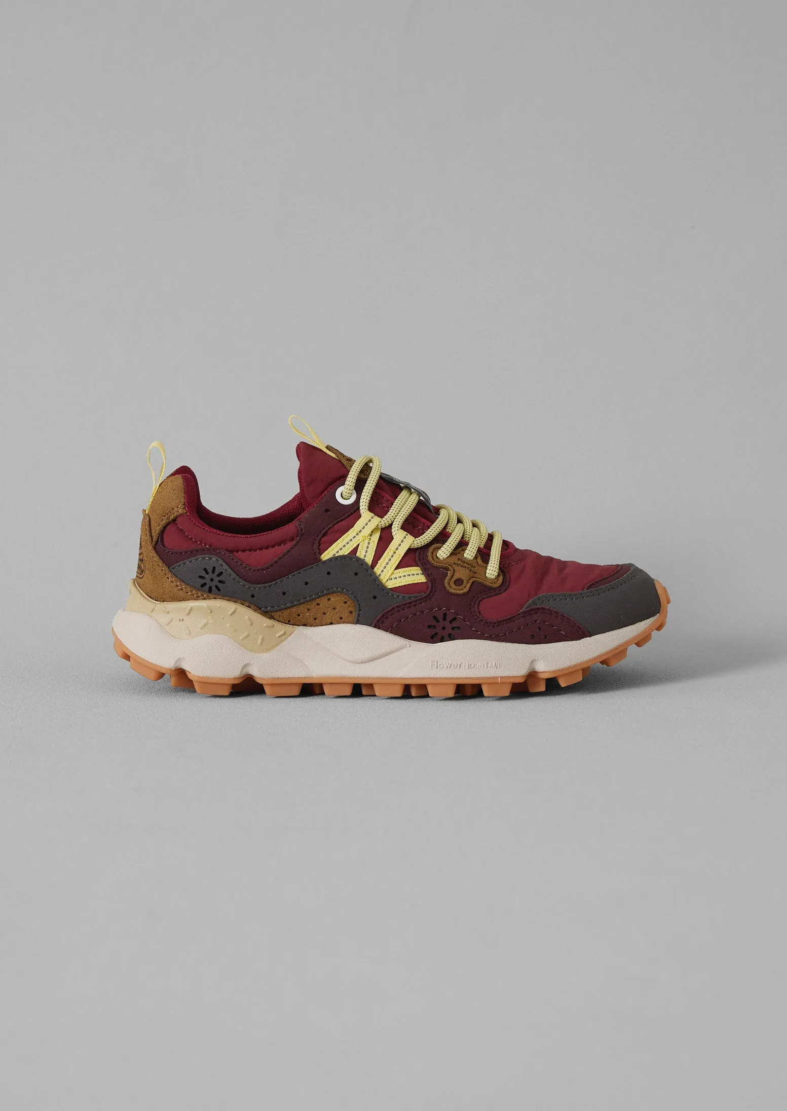 Flower Mountain Yamano Kaiso Sneakers | Brick/Iris Eco friendly materials
