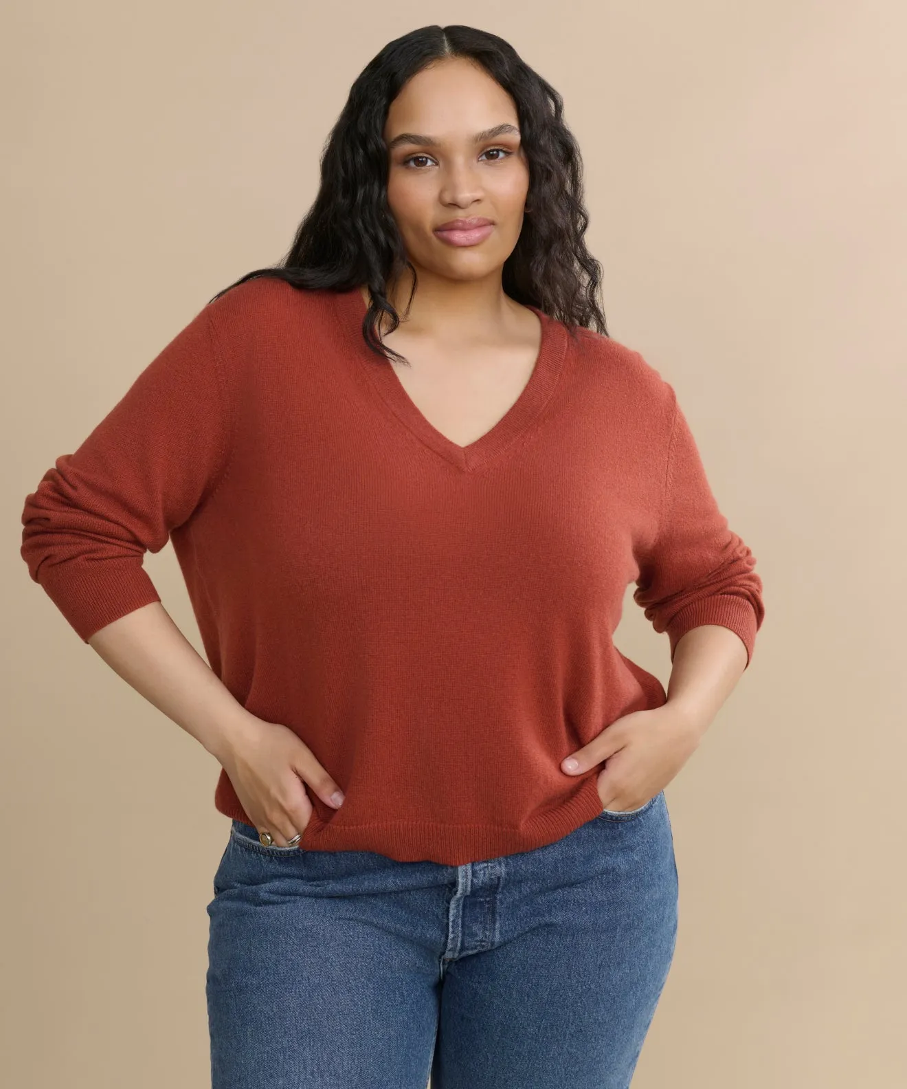 Flexible Waist Flynn Cashmere Sweater