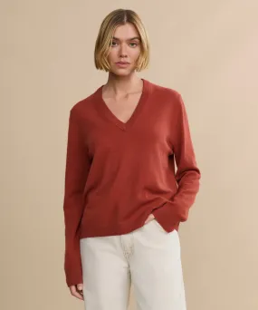Flynn Cashmere Sweater Breathable Warmth Breathable Waistband