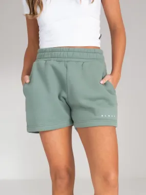 Isabel Jogger Shorts - Sage Green Summer Wardrobe day trip