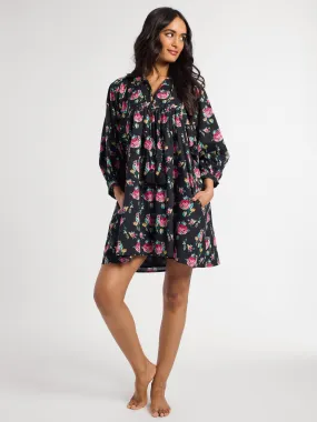 Cotton Touch Fluid Cut Daisy Dress in Corsage